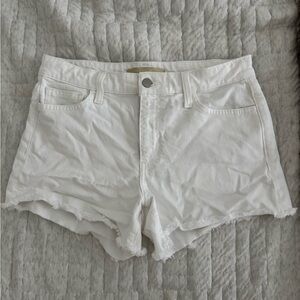 Joe's Jeans White Jean Shorts